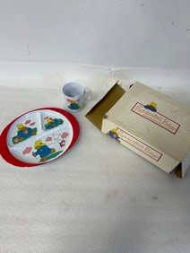 Toscany Paddington Bearr Plate and Mug