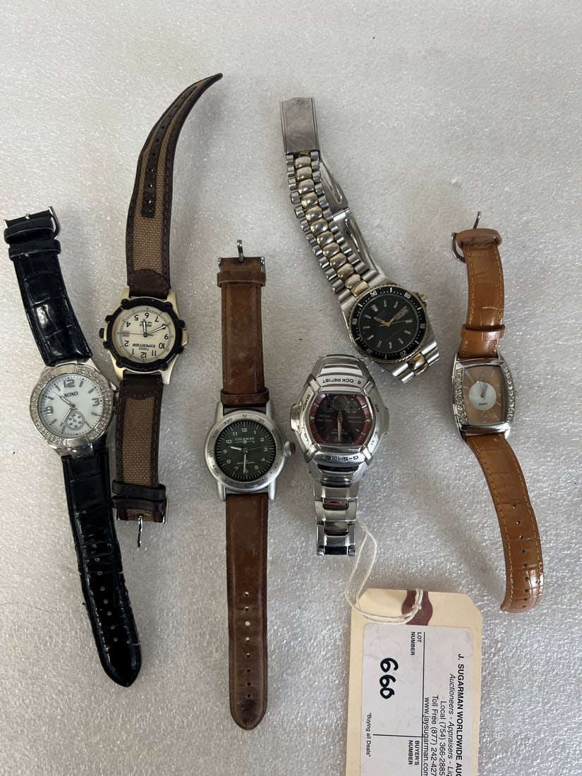 Vintage Men's Wristwathces (6) (1 of 1)