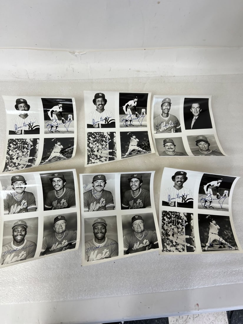 Baseball Autographed Photos (24) (1 of 1)