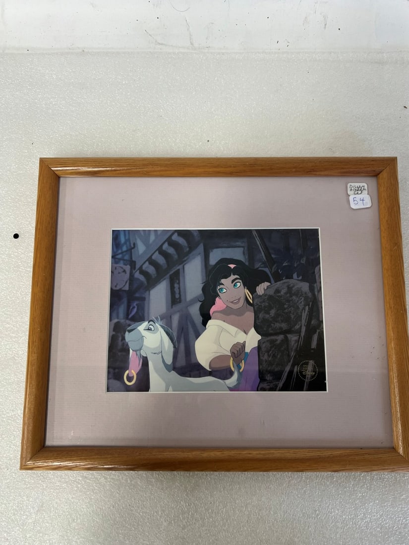 Disney Aladdin Cel: 11 1/2" H by 13 1/2" W