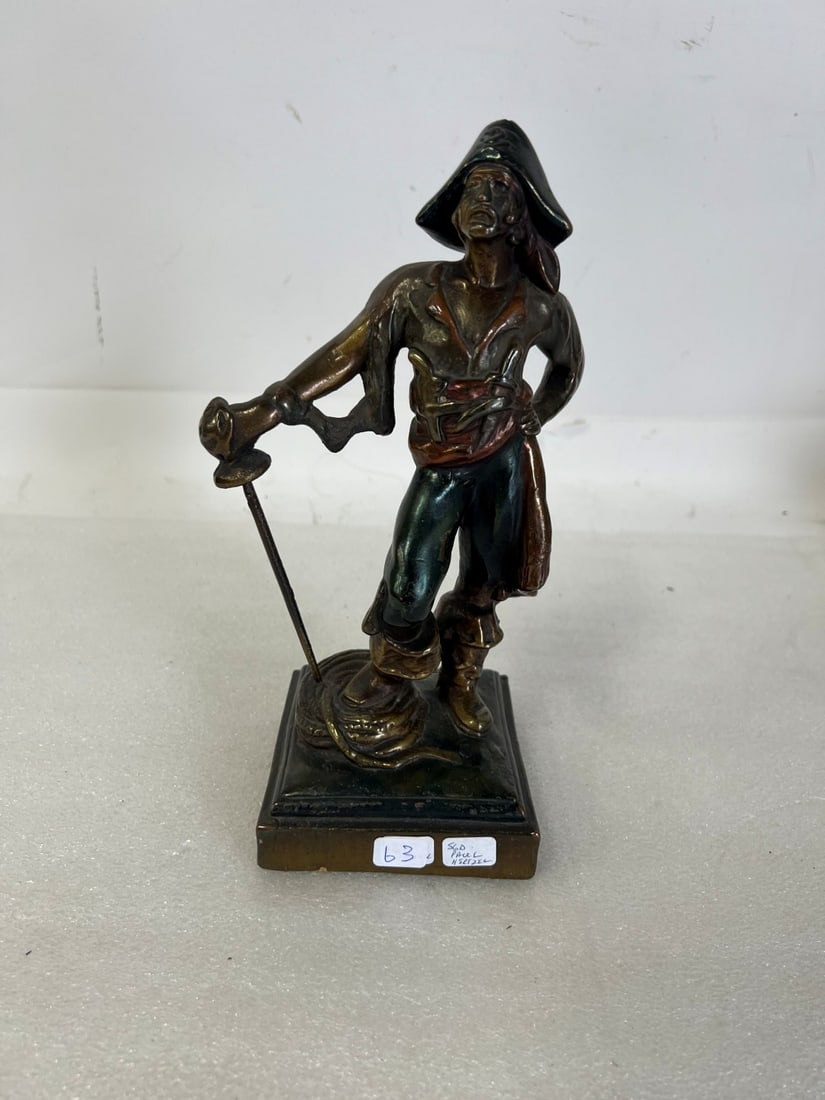 Bronze Pirate Statue (1 of 1)