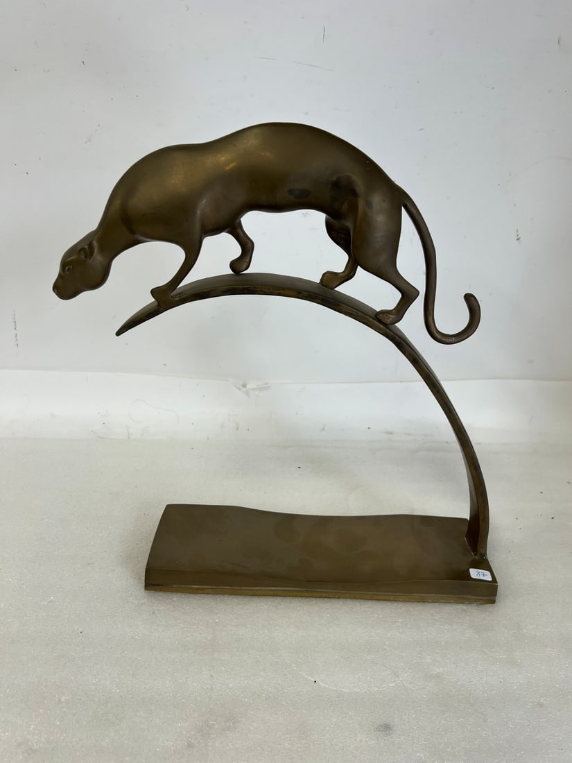 Art Deco Bronzed Sculpture (1 of 2)