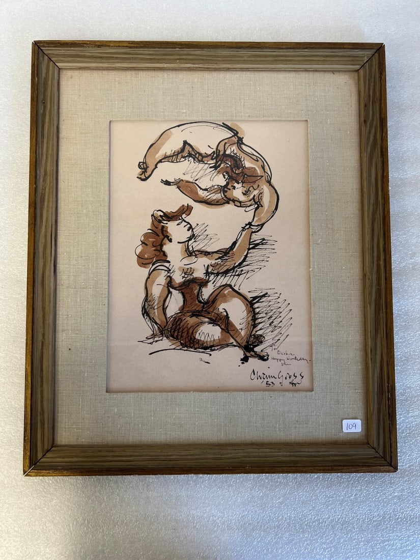 Chaim Gross Original Art (1 of 1)