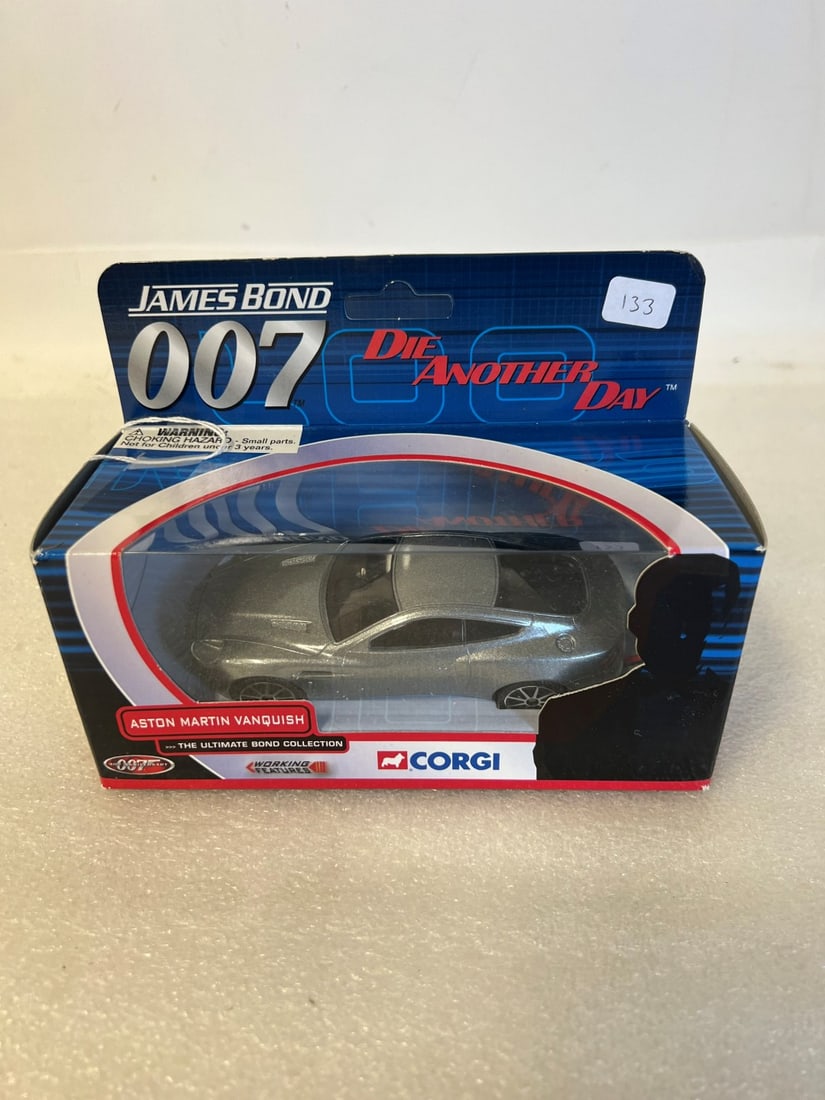 Corgi James Bond 007 Aston Martin Vanquish Die-Cast Model Car (1 of 2)