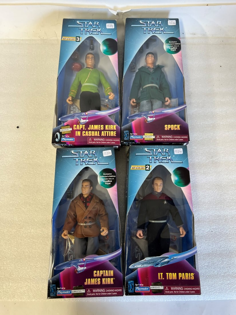 Star Trek Figures (4) (1 of 2)