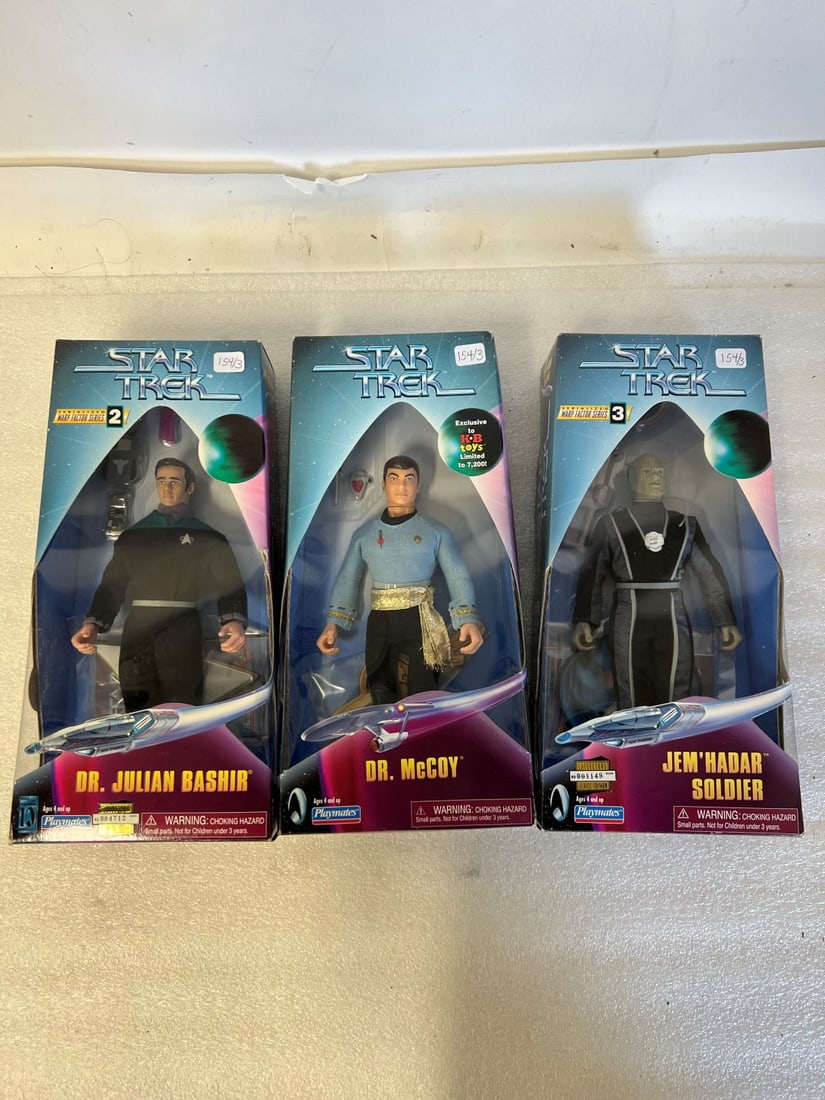 Star Trek Figures (3) (1 of 2)