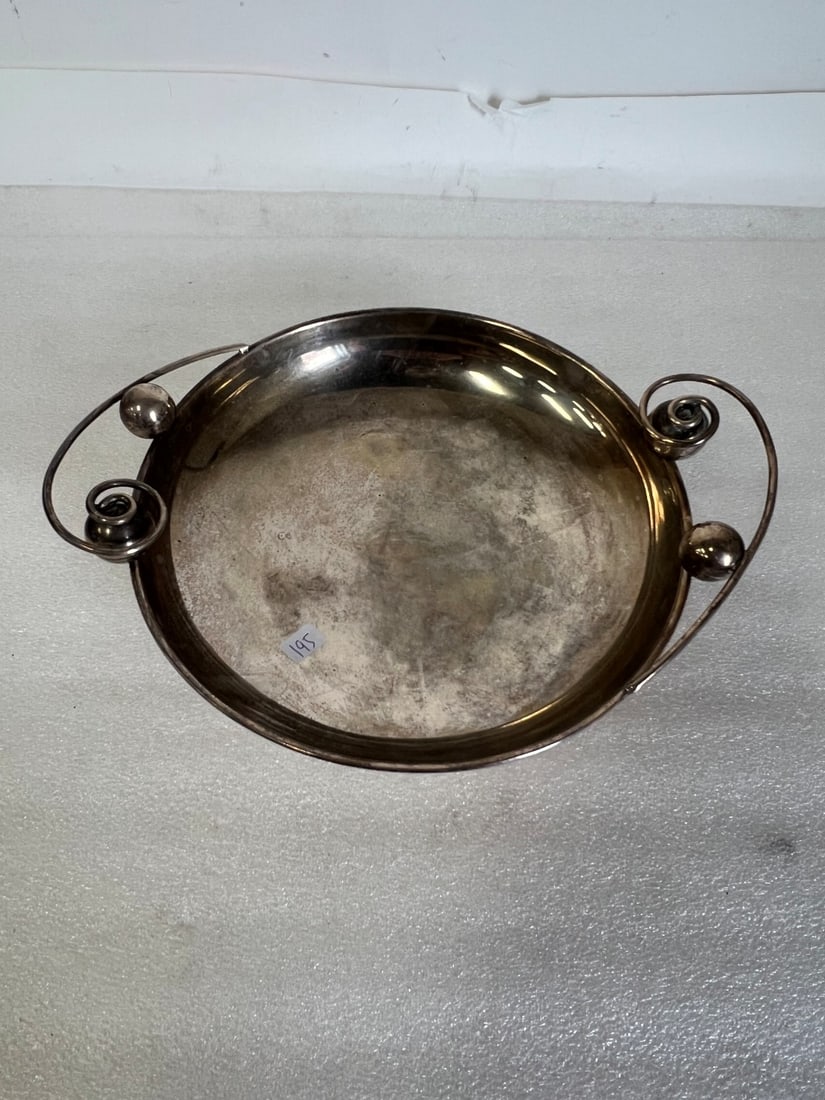 Vintage Mexican Sterling Dish (1 of 2)