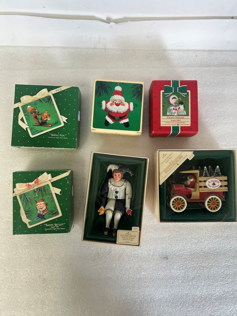Hallmark Ornaments (6) 1983-1984 (1 of 1)