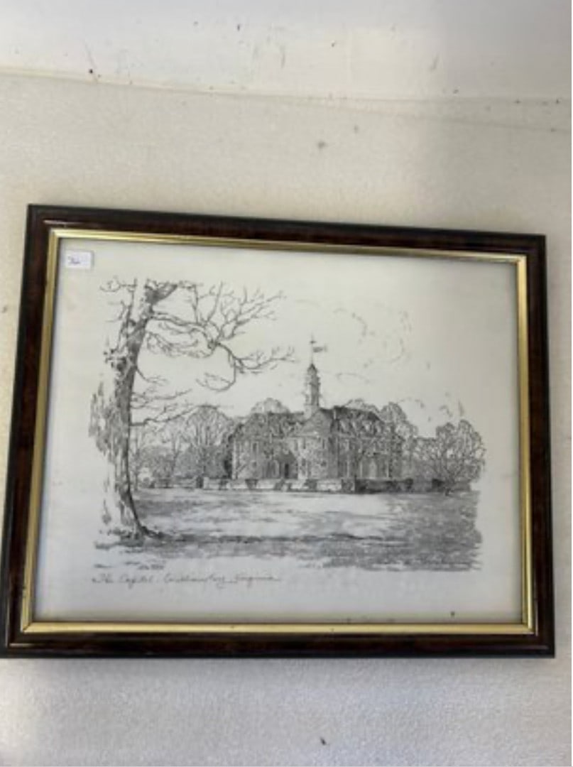 Oil On Canvas. Mountaiinous Landscape Sgd (1 of 2)