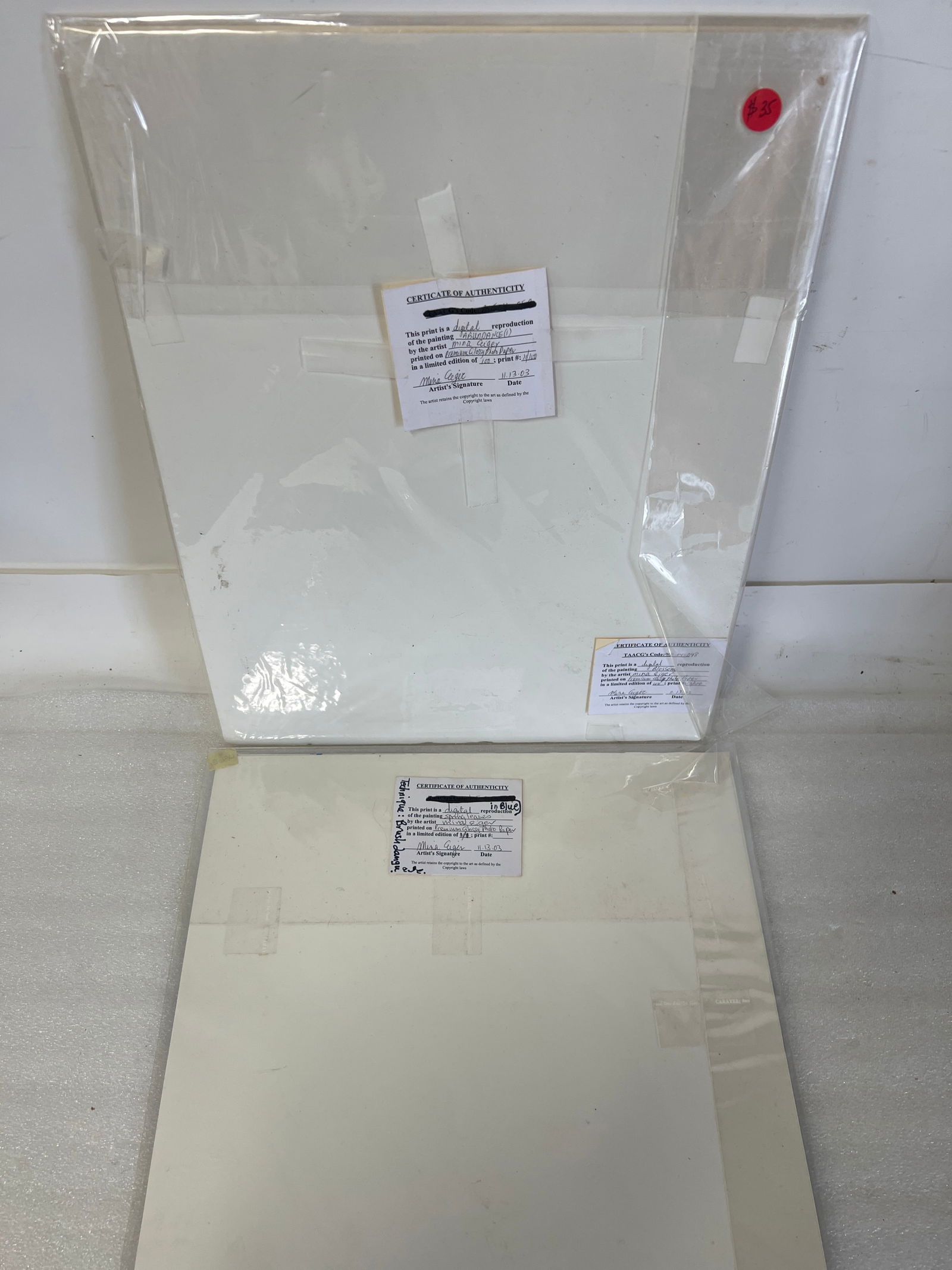 Ltd Edition Lithographs. Eiger (2) - 4