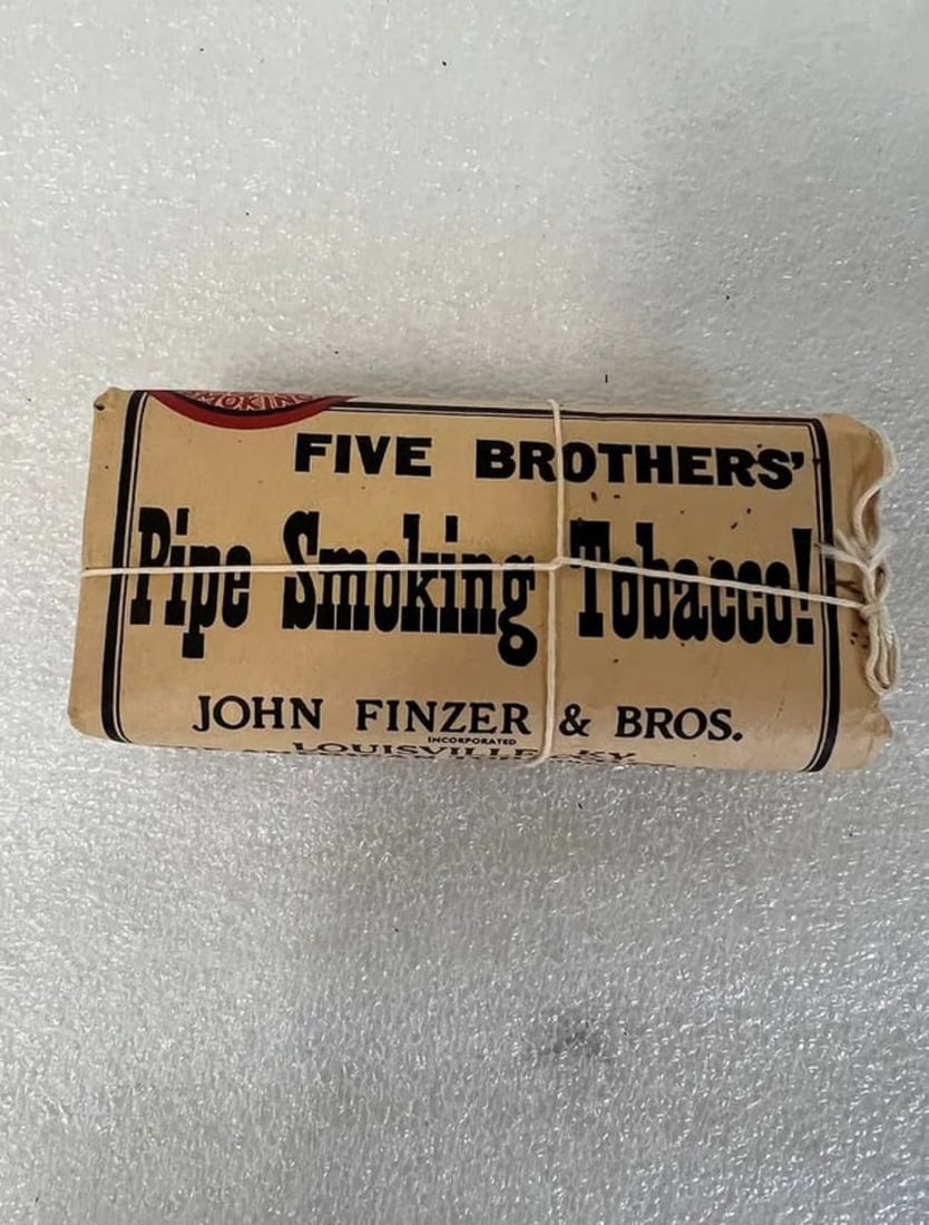 Five Brothers Tobacco Package: John Finzer & Bros. Louisville Ky