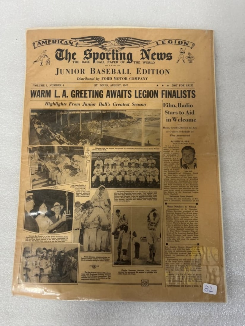 American Legion Sporting News 1947 (1 of 1)