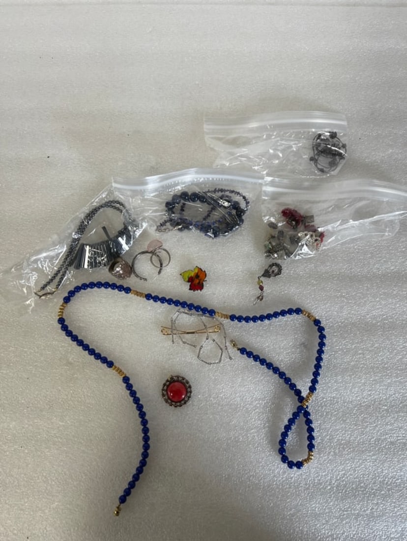 Vintage Costume Jewelry: As pictured