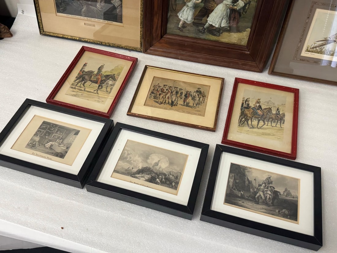 Nine(9) Miscellaneous Framed Prints - 5