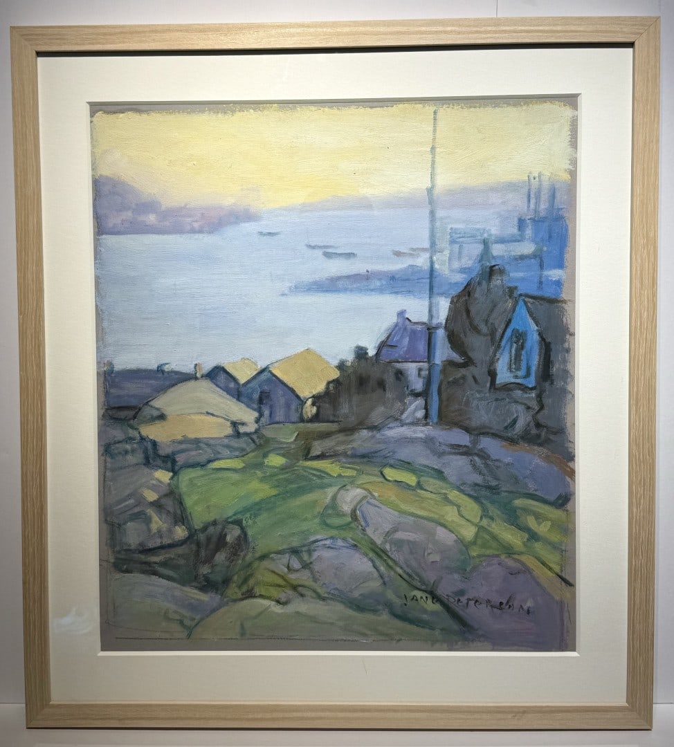 Jane Peterson; 20thC. Oil Gloucester Harbor Signed (1 of 4)