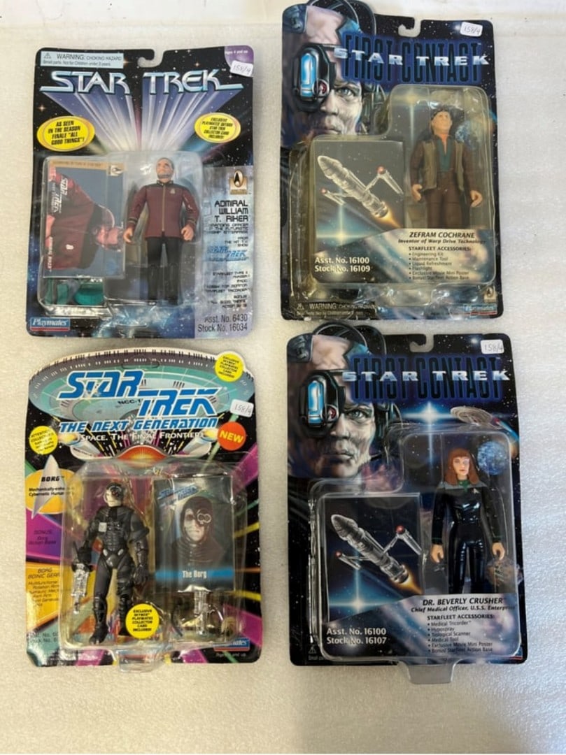 Star Trek Figures (4) (1 of 2)