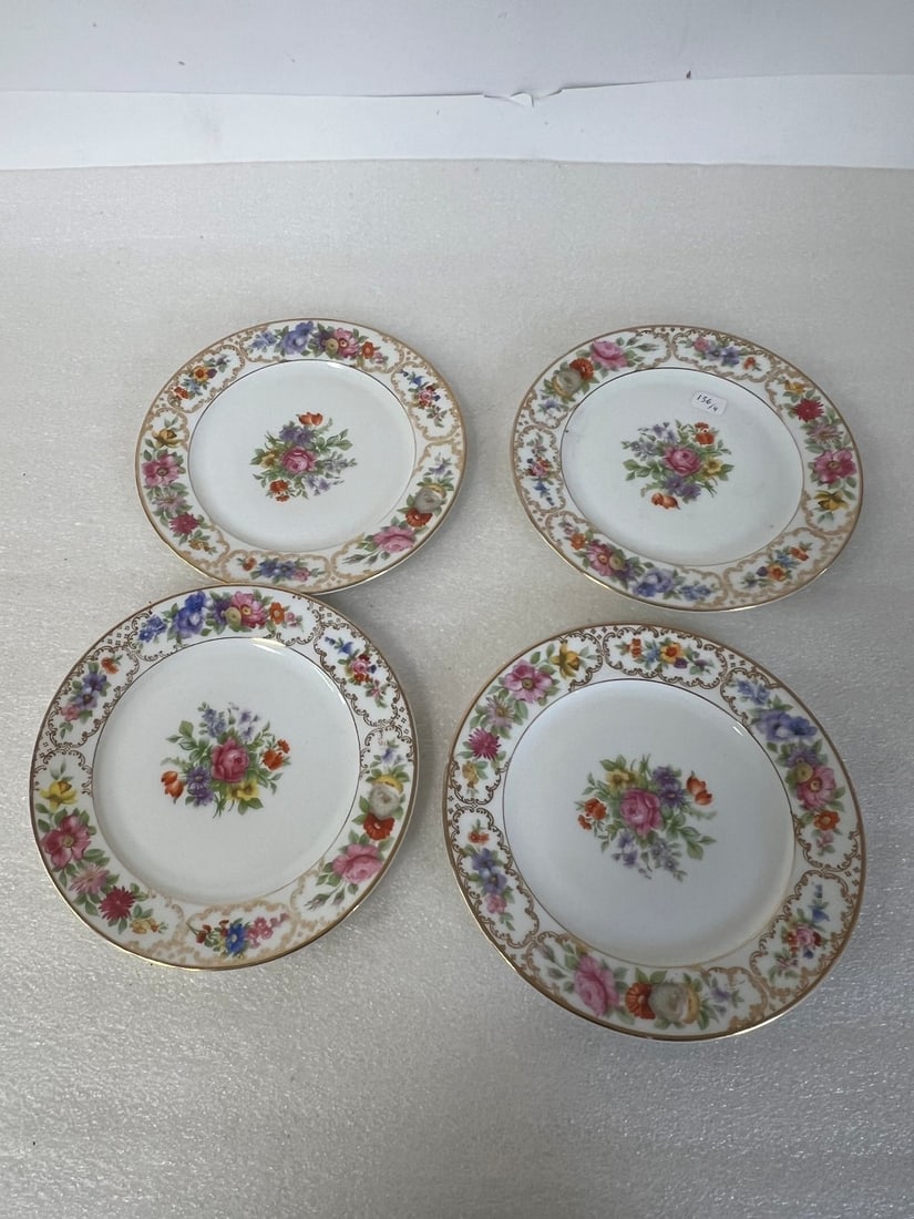 Rosenthal Hand Painted Plates (4) (1 of 2)