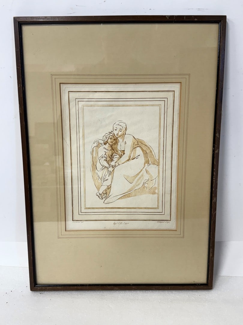 Luca Cambiaso(after); Italian Aquatint (1 of 6)