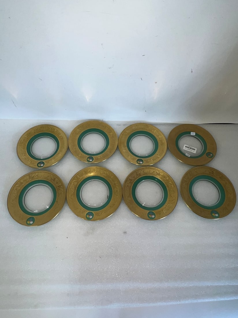 Unusual Depression Era Plates (8) (1 of 2)