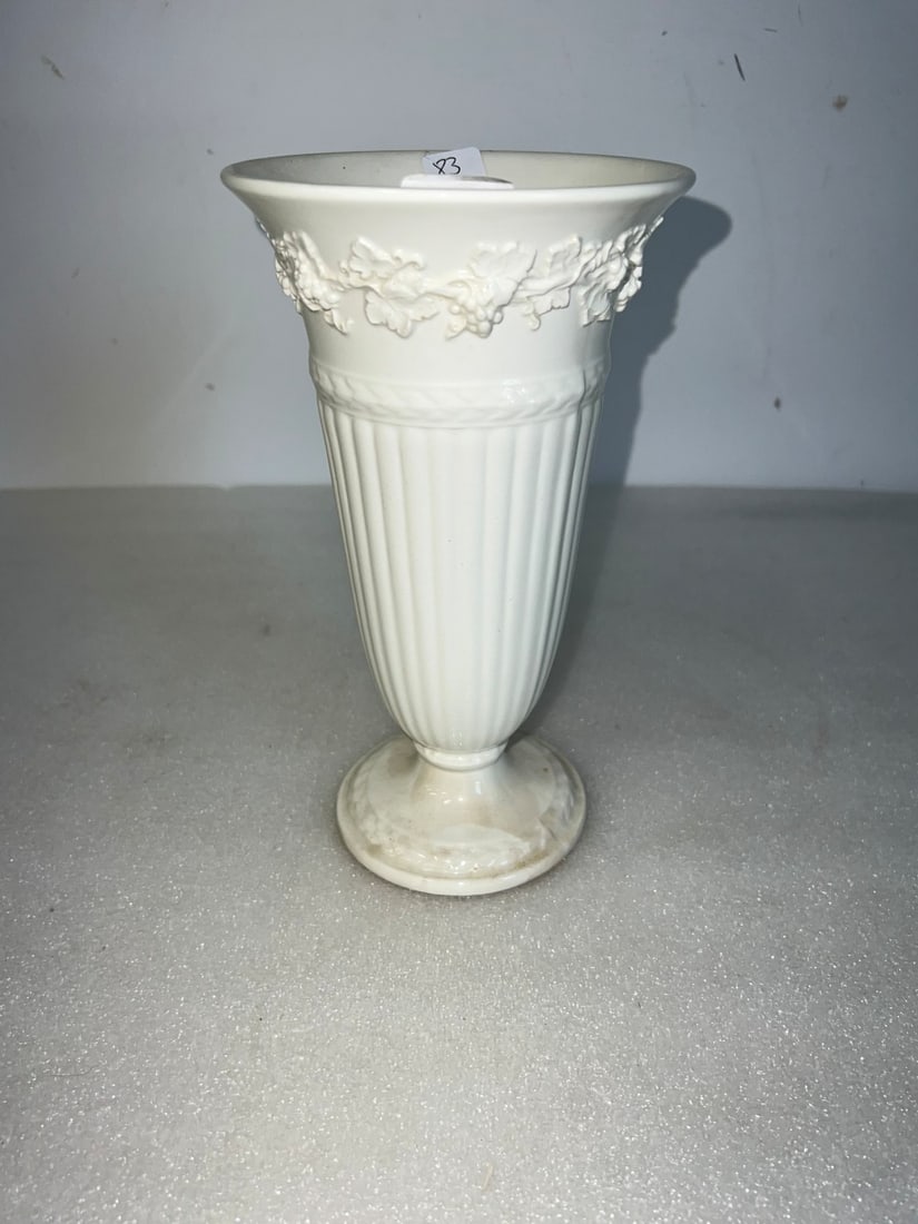 Wedgwood Queensware Vase.: Marked. 8 3/4"