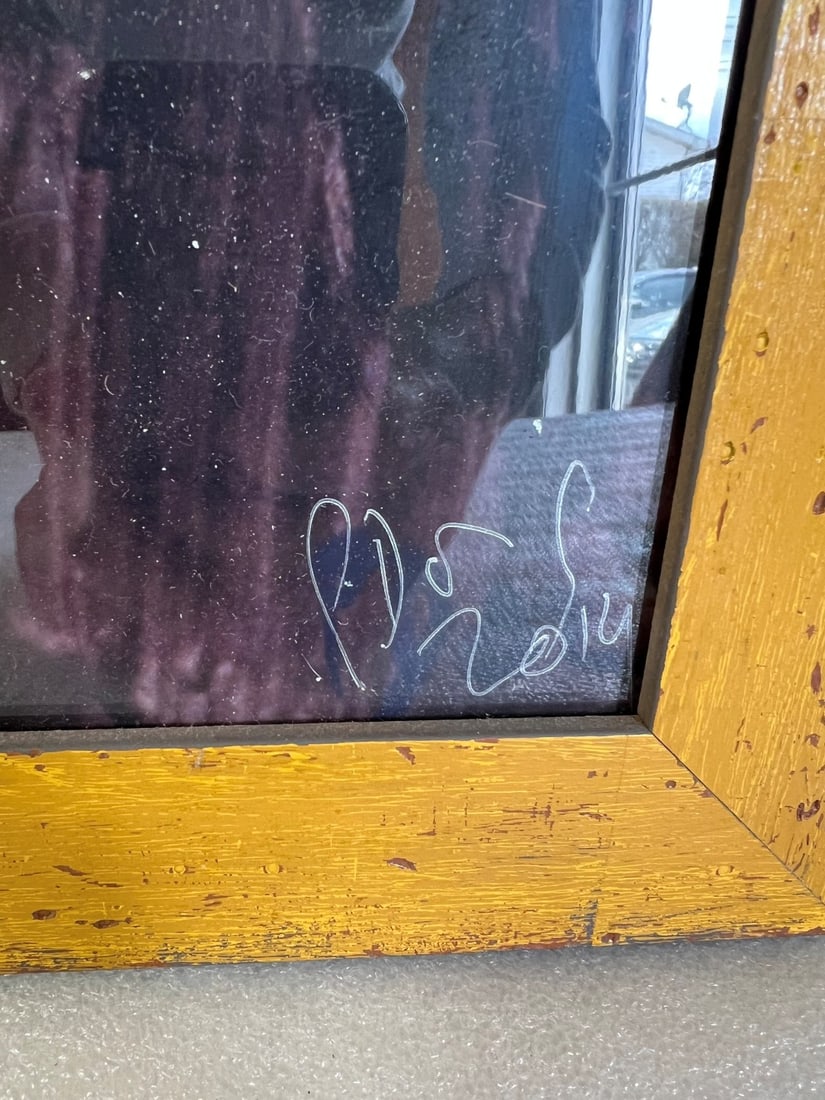 Limited Ed. Sdg. Litho.: Matted and framed. Signed indiscernibly at the lower right. Marked 200 out of 500 lower left. 37.5"H by 30"W.