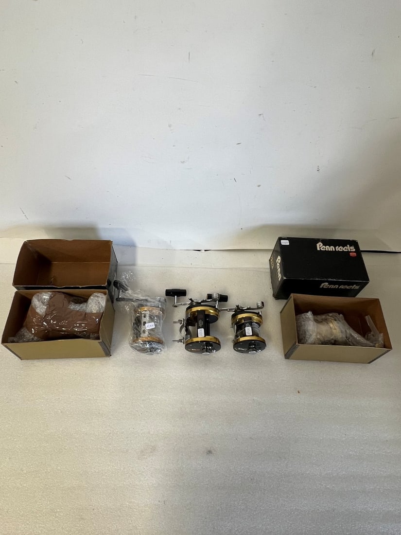Penn Reels (5) In Orignal Boxes(2) (1 of 1)