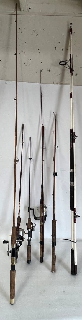 Fishing poles (6) (1 of 1)