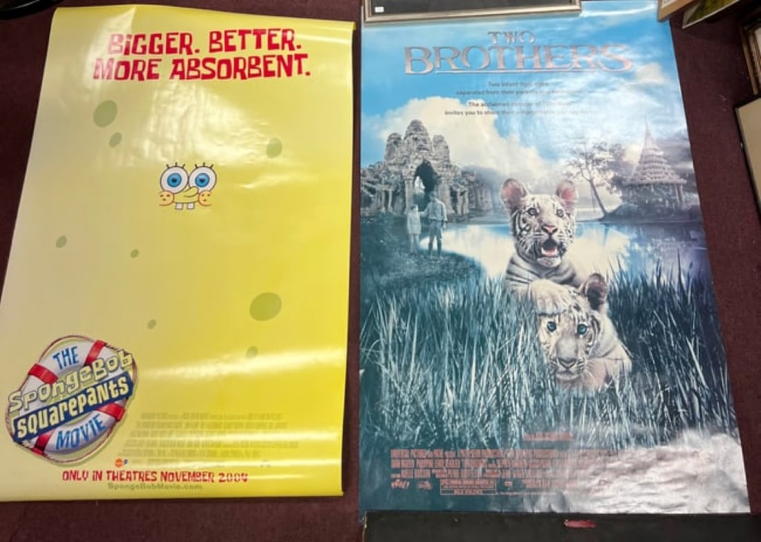 Antique Movie Posters (2) C. 2004 (1 of 1)