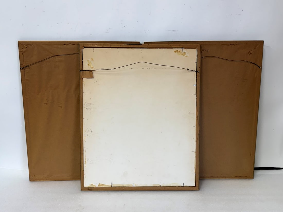 Three(3) Framed Drawings Signed - 3