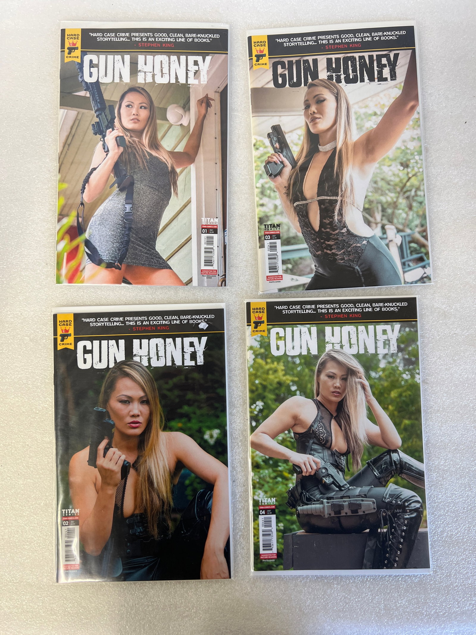 Lot of Gun Honey Comic Books. (4) (1 of 1)