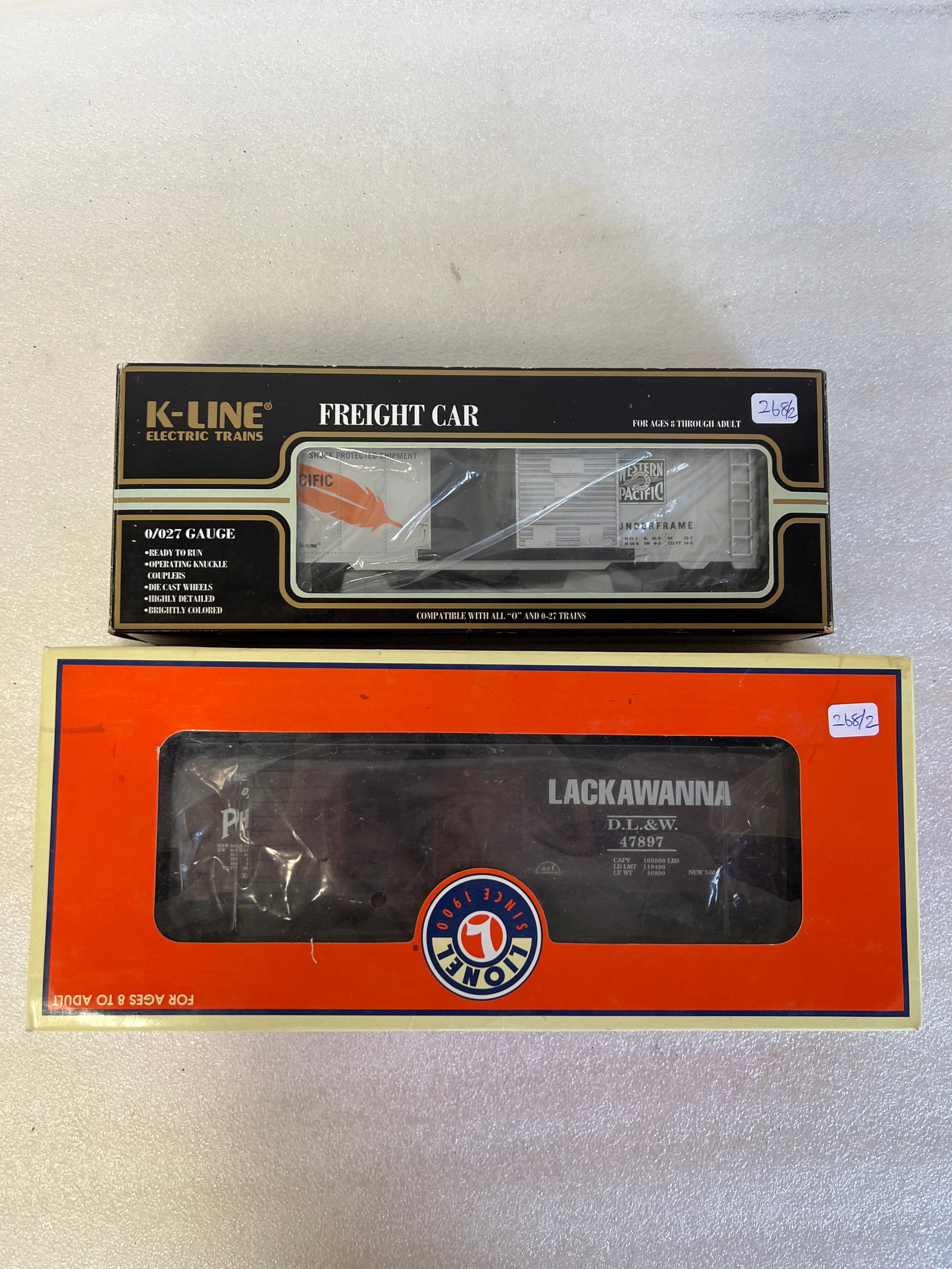 K-Line Electric Train and Lionel Train (2) (1 of 2)