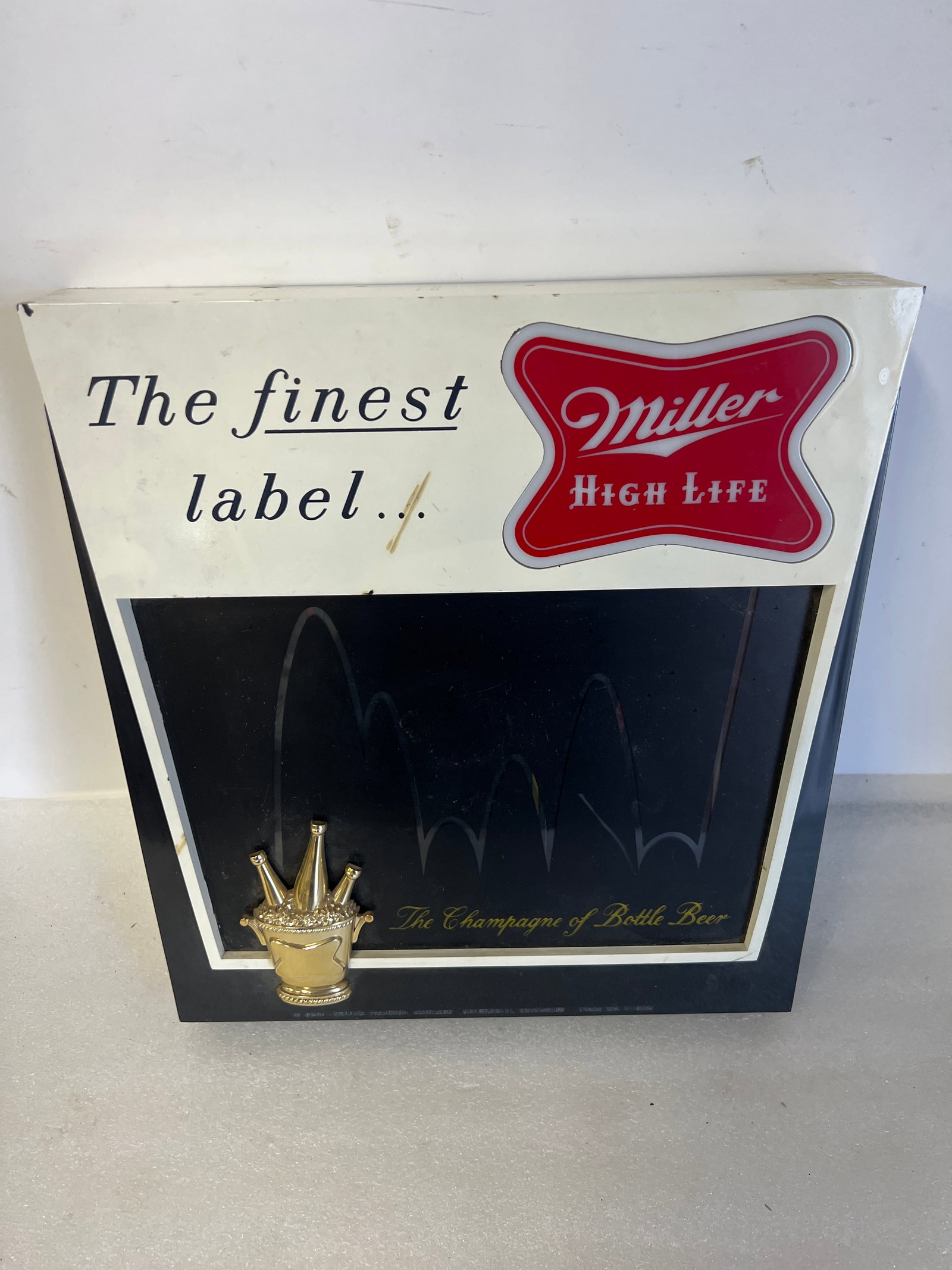 Advertising Miller High Life Lamp (1 of 1)