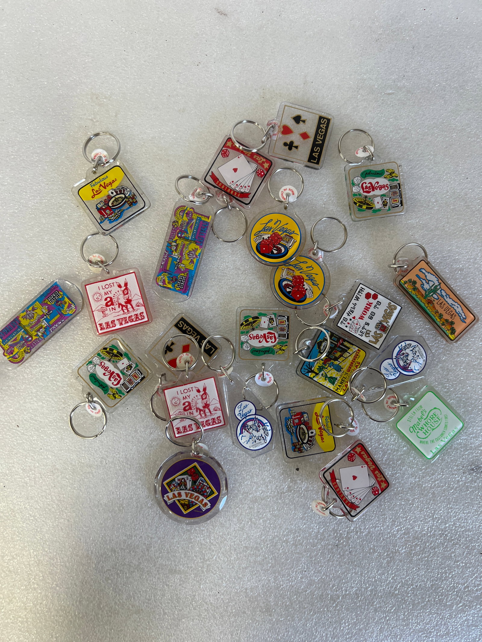 Las Vegas Themed Key Rings (New Store Stock)-22 (1 of 1)