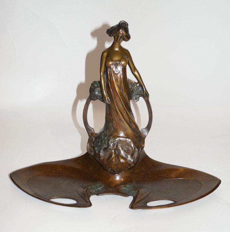 Charles Korscha; 19th C. bronze grouping signed - 2