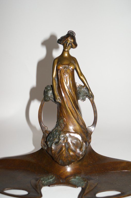 Charles Korscha; 19th C. bronze grouping signed - 3