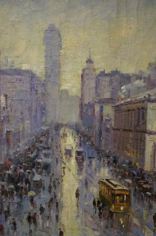 Alfred Mira; American oil painting signed - 4