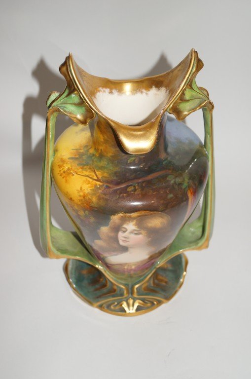 Royal Bonn porcelain vase signed - 4