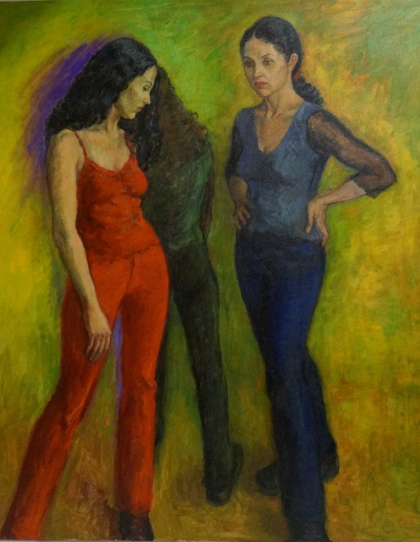 Susan Kahn; 20th C. oil painting signed - 3