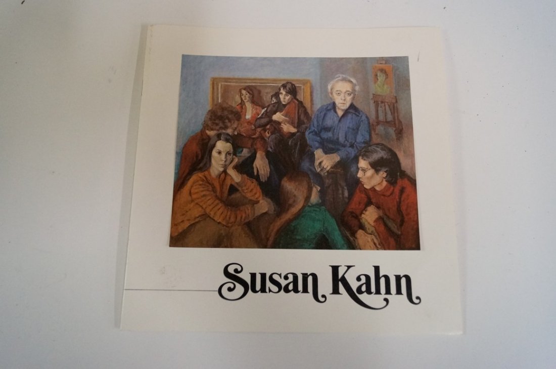 Susan Kahn; 20th C. oil painting signed - 5
