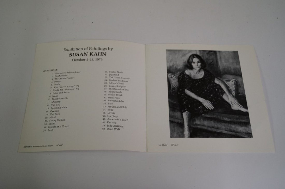 Susan Kahn; 20th C. oil painting signed - 7