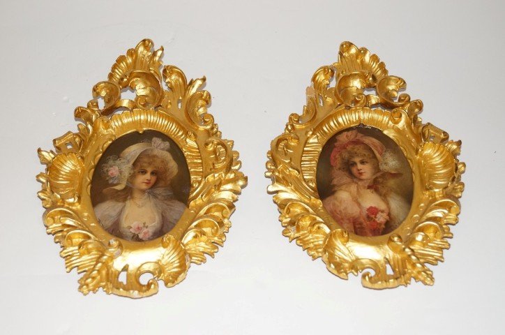 Raimund Wichera; Pair of oil paintings signed