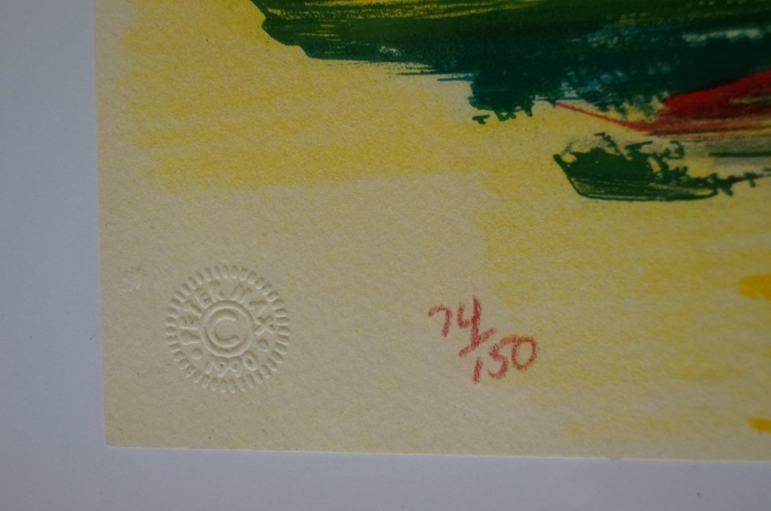 Peter Max Limited Edition Seriograph - 4