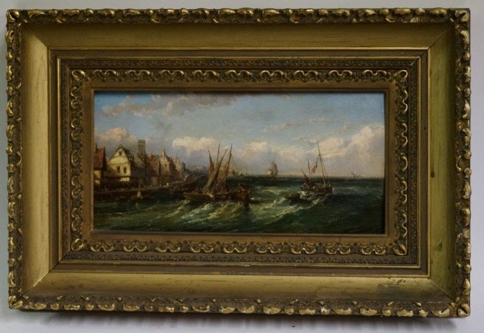 18th C. Dutch; Pair of oil paintings on panel - 2