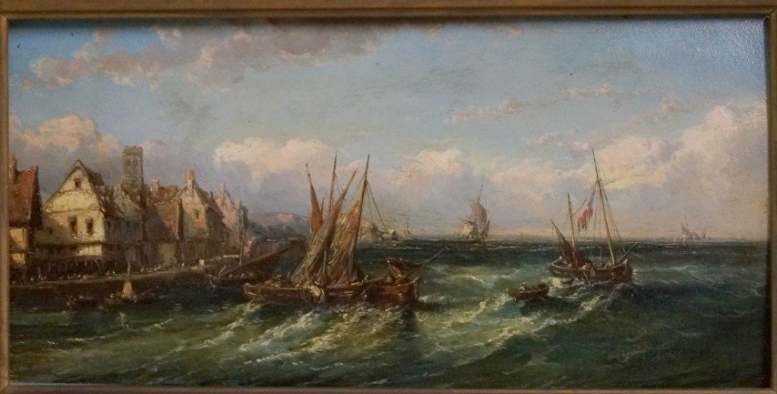 18th C. Dutch; Pair of oil paintings on panel - 4
