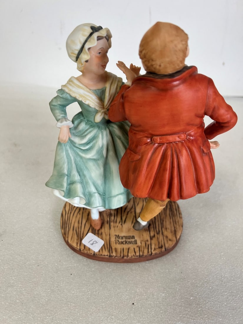 Gorham Norman Rockwell Christmas Dancers (1 of 2)