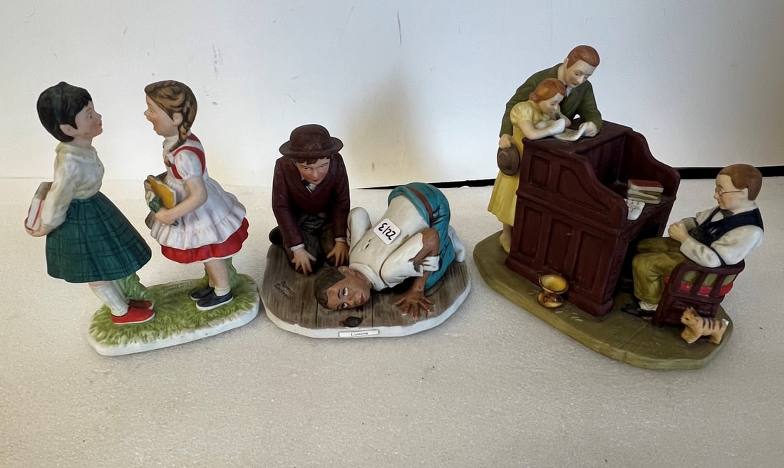 Norman Rockwell Figures (3) (1 of 1)