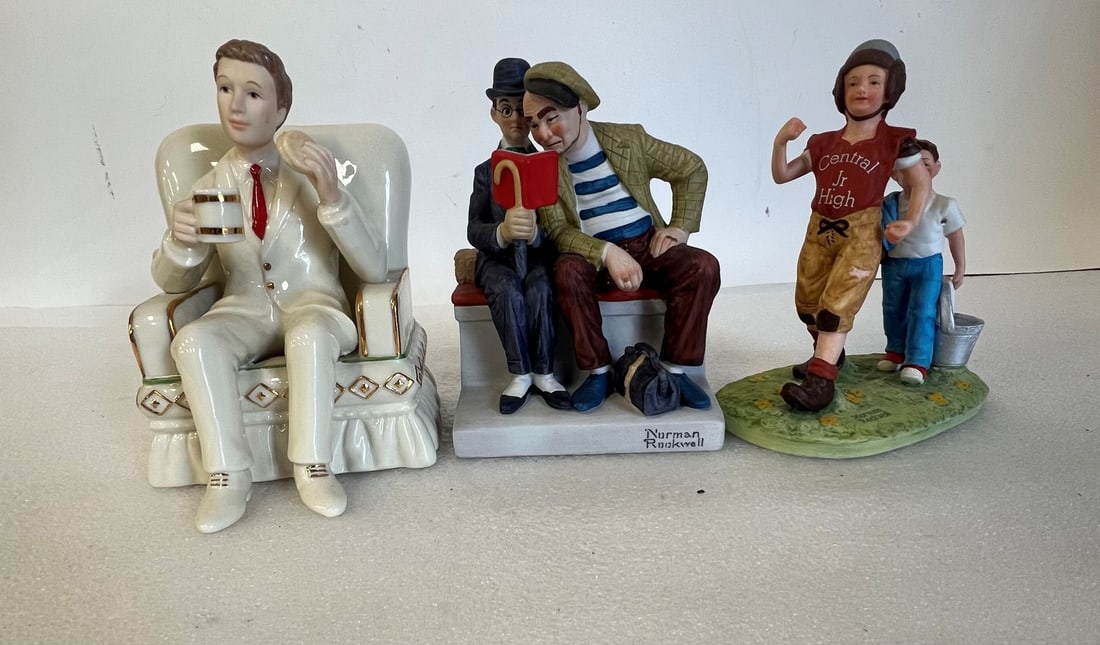Norman Rockwell Figures (3) (1 of 1)