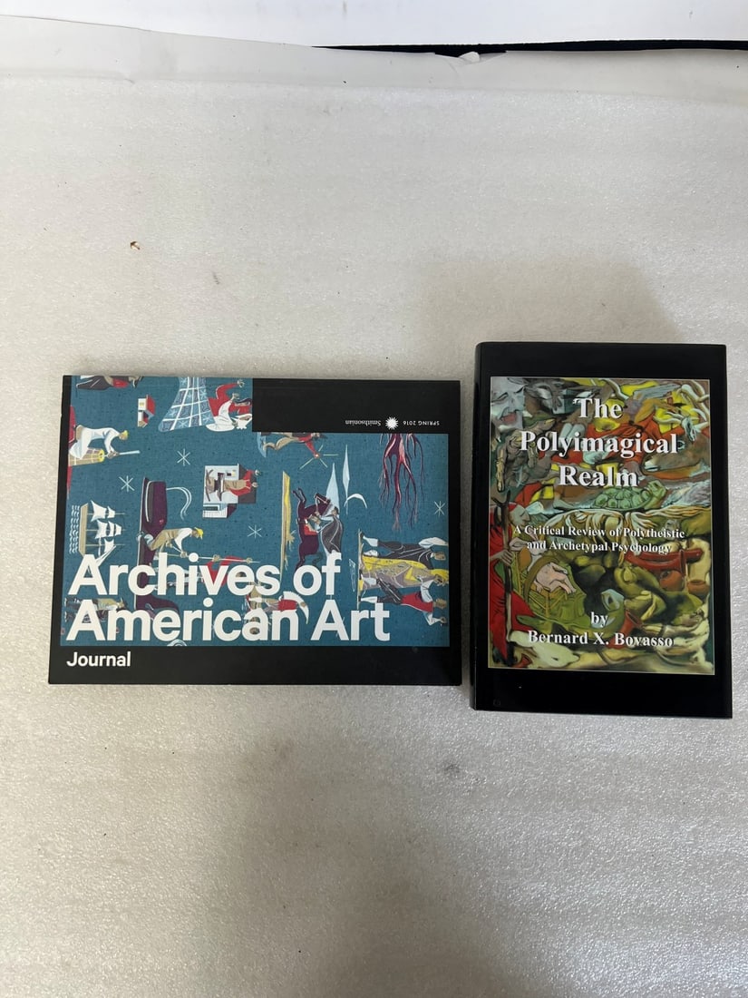Bovasso Psychology book and a Smithsonian Art Book (1 of 1)