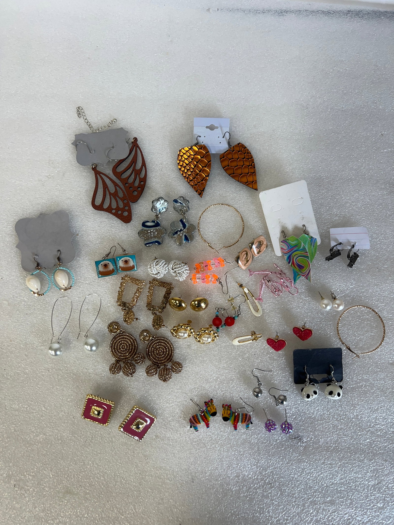 Vintage Costume Jewelry (26 Prs,) (1 of 1)