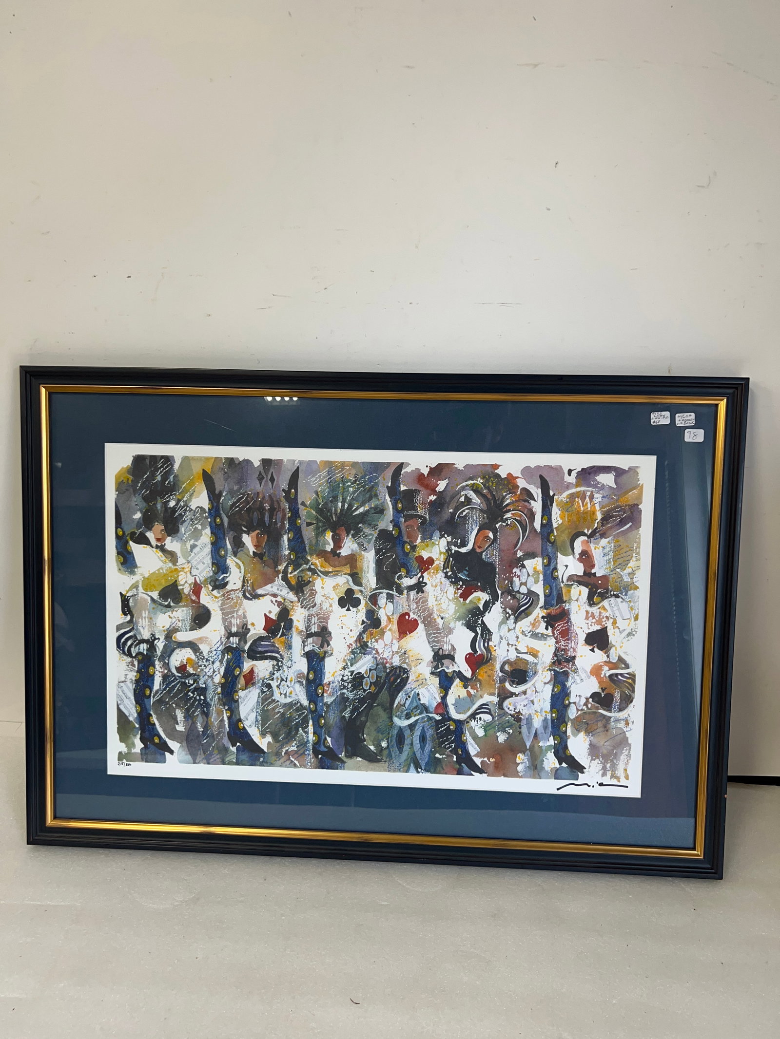Modernistic Lithograph Sgd. & #'d (1 of 3)